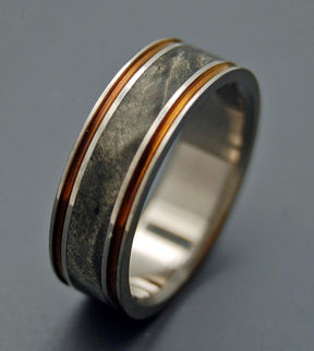 THE DOOR IN FRONT OF YOU | California Buckeye Wood Wedding Rings - Minter and Richter Designs