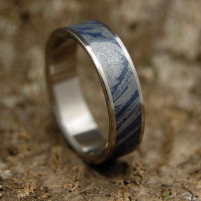IN ME | M3 & Titanium Wedding Ring - Unique Wedding Rings - Minter and Richter Designs