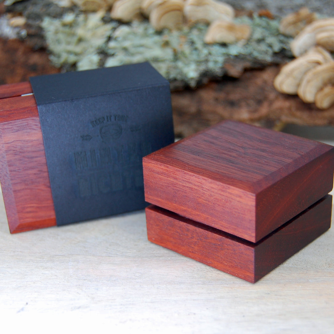 Mini Ring Box Handcrafted Walnut Wood Jewelry Box for Wedding Ceremony Ring  Storage — Jewelry Packaging Mall