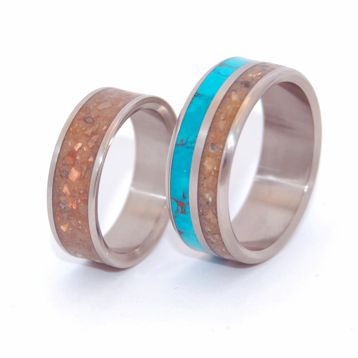 THE RIVER JORDAN | Ground Stones of Israel - Unique Wedding Rings - Minter and Richter Designs