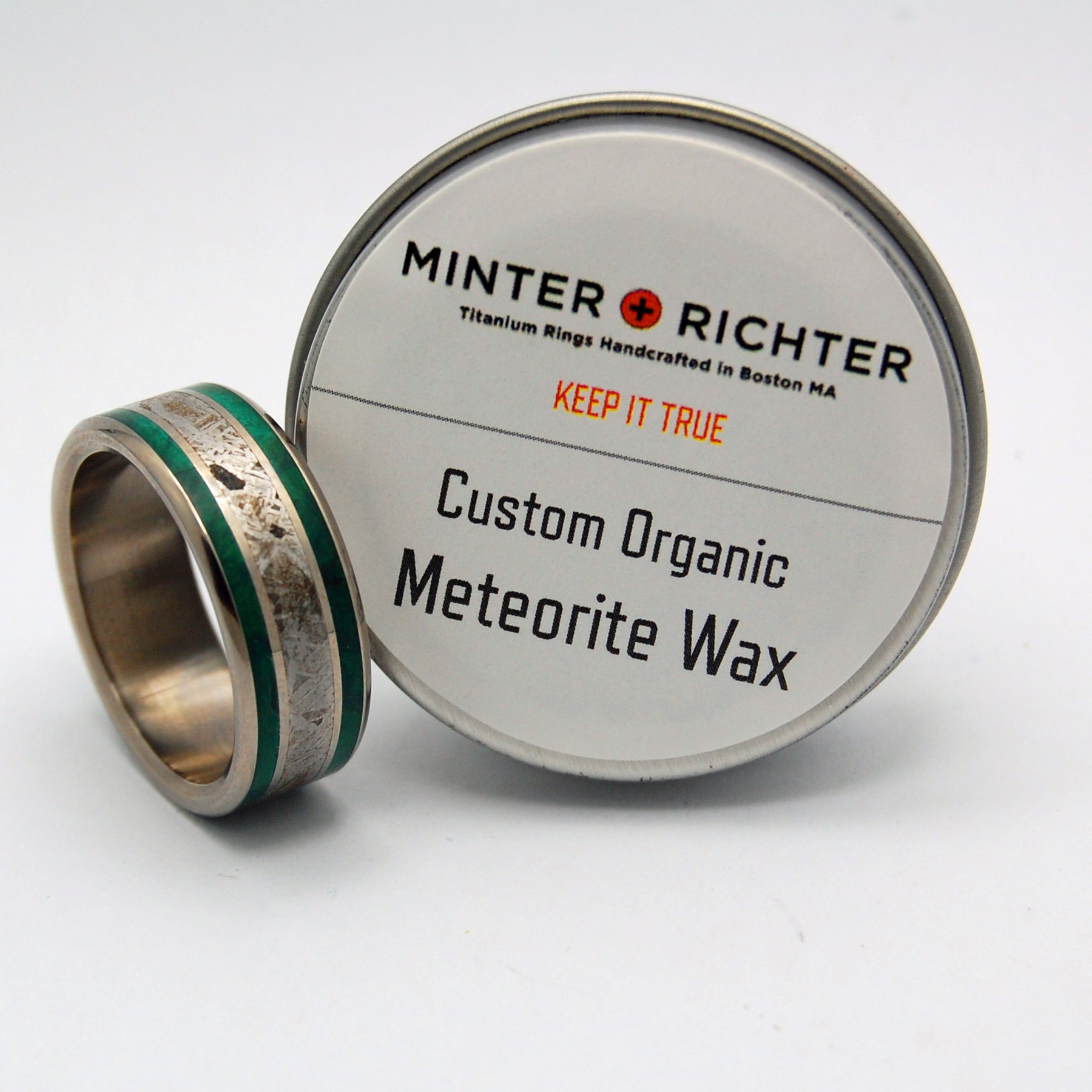 Minter & Richter - Car Parts and Meteorite | Meteorite & Car Engine Parts - Titanium Wedding Rings