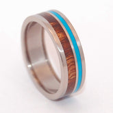 POP-A-TOP WOODED COVE | Beer Bottle Opening Wedding Ring - men's rings - Minter and Richter Designs