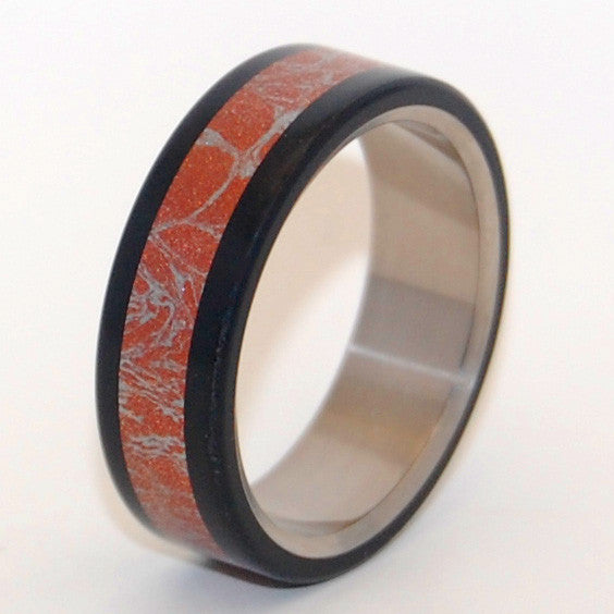 AKITA | M3 & Titanium Wedding Ring - Minter and Richter Designs