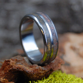 ROCKS FROM OUR BEGINNING | Your Personal Stones - Titanium Rings - Minter and Richter Designs