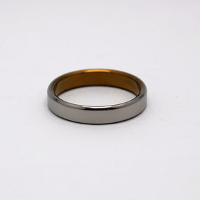 SLIM SLEEK BRONZE ROUNDED | Anodized Titanium - Unique Wedding Rings - Minter and Richter Designs