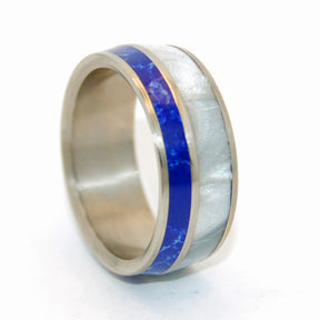 We'll Always Be | Stone Titanium Wedding Ring - Minter and Richter Designs