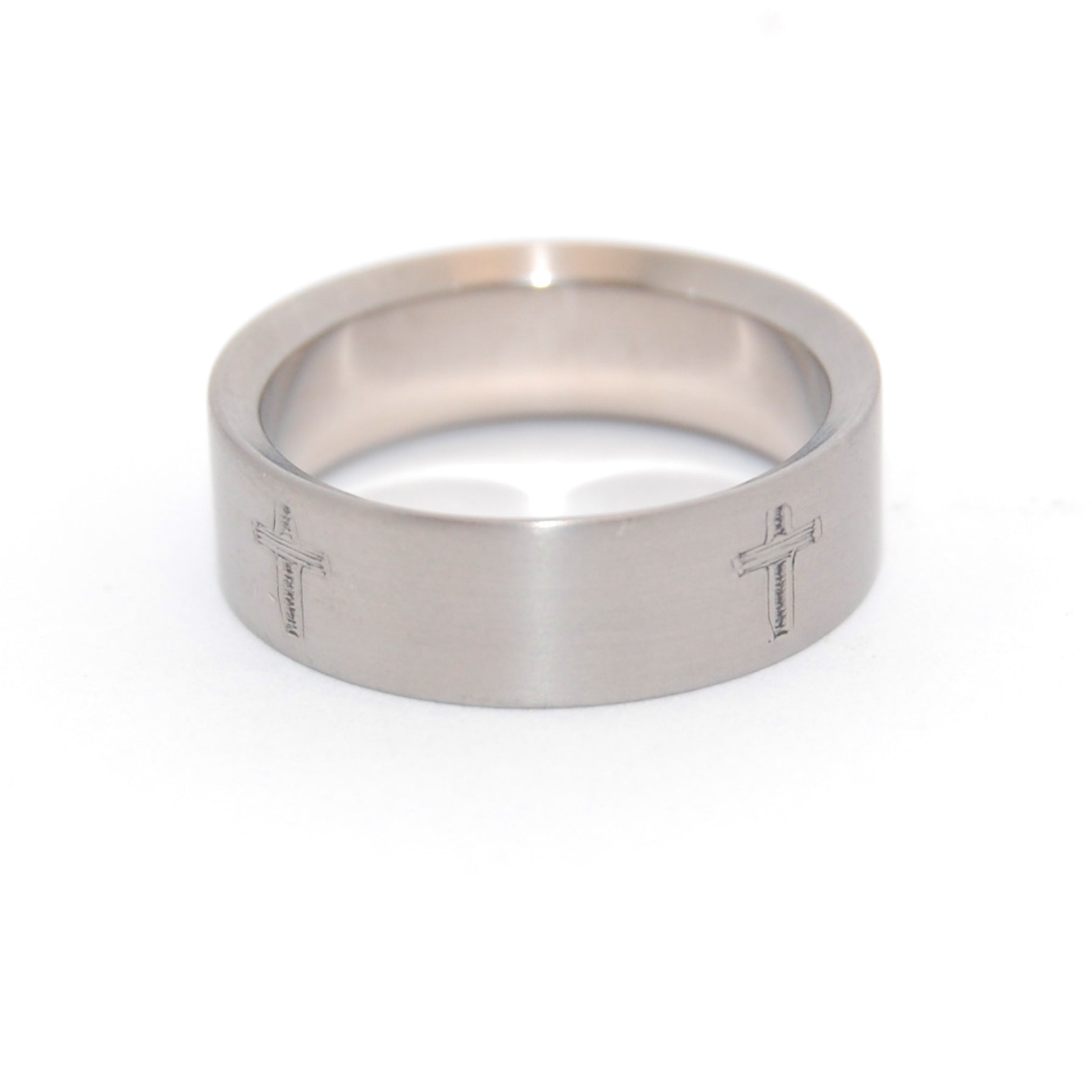 The Way, The Truth, and The Life | Engraved Titanium Wedding Ring - Minter and Richter Designs