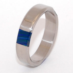 TRINITY | Turquoise Stone, Malachite Stone & Sodalite Stone - Unique Wedding Rings - Minter and Richter Designs