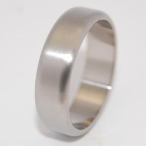 TRUE |  Titanium - Unique Wedding Rings - Women's Wedding Rings - Minter and Richter Designs
