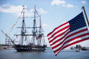 USS CONSTITUTION - WAR OF 1812 | USS CONSTITUTION DECKING & BOSTON SAND - War Memorabilia Wedding Rings - Minter and Richter Designs