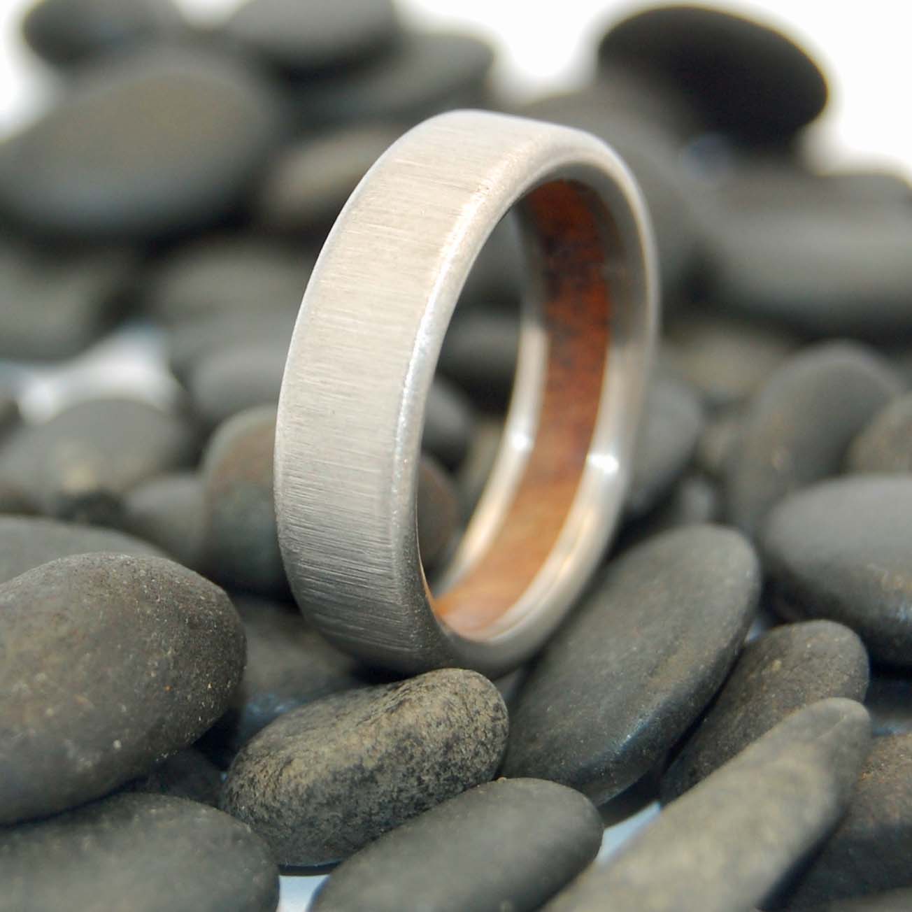 HUMBLE KOA | Hawaiian Koa Wood & Titanium - Unique Wedding Rings - Titanium Wedding Rings - Minter and Richter Designs