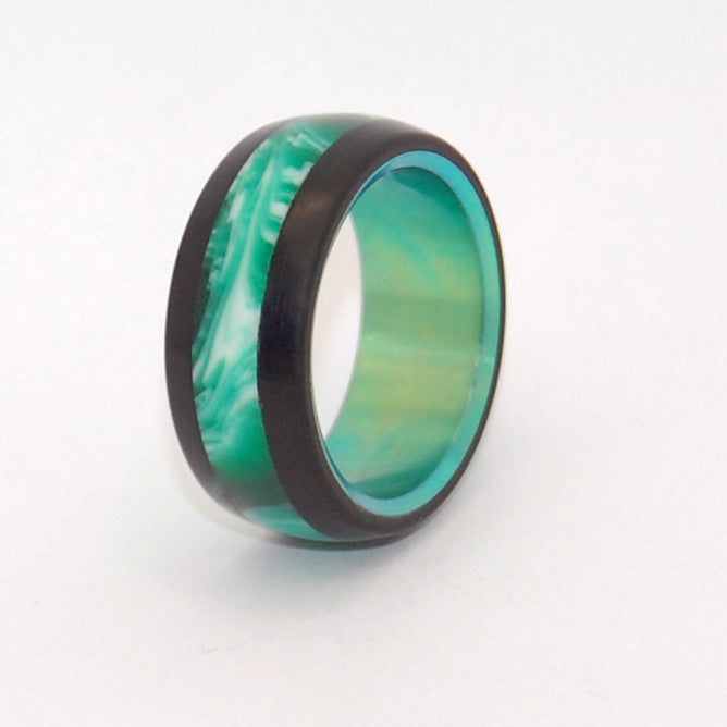 Pure Spring | Unique Handcrafted Titanium Wedding Ring - Minter and Richter Designs