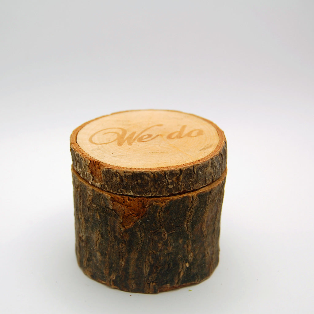 We Do Rustic Ring Box - Minter and Richter Designs